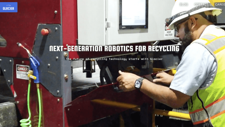 Geri dönüşüm robotik teknolojisi üreten Endwaste'in robotu Glacier, 4,5 milyon dolar tohum yatırım aldı