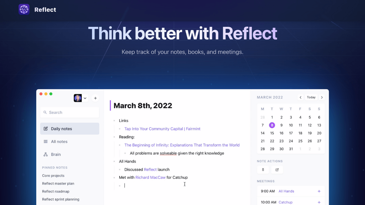 Yeni nesil not tutma uygulaması: Reflect