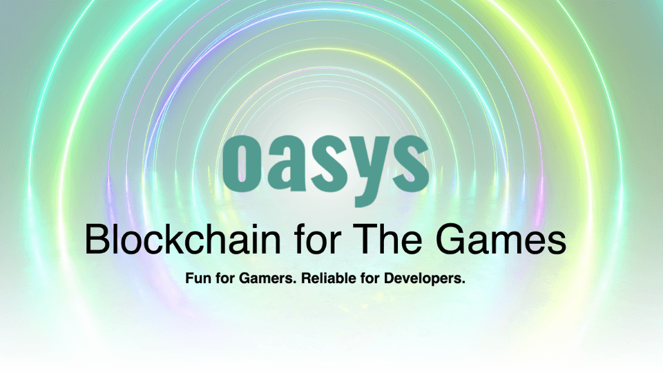 Oyun geliştiricileri için blockchain girişimi Oasys, 20 milyon dolar yatırım aldı