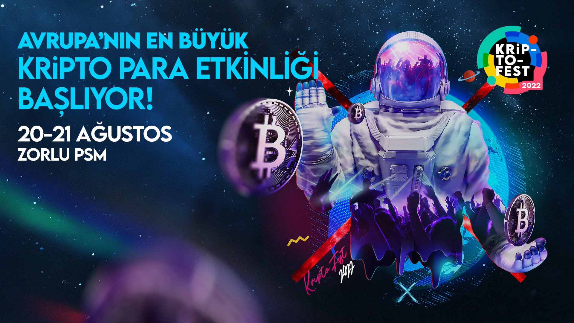 Avrupa’nın En Büyük Kripto Festivali Kripto Fest İstanbul’da Düzenleniyor