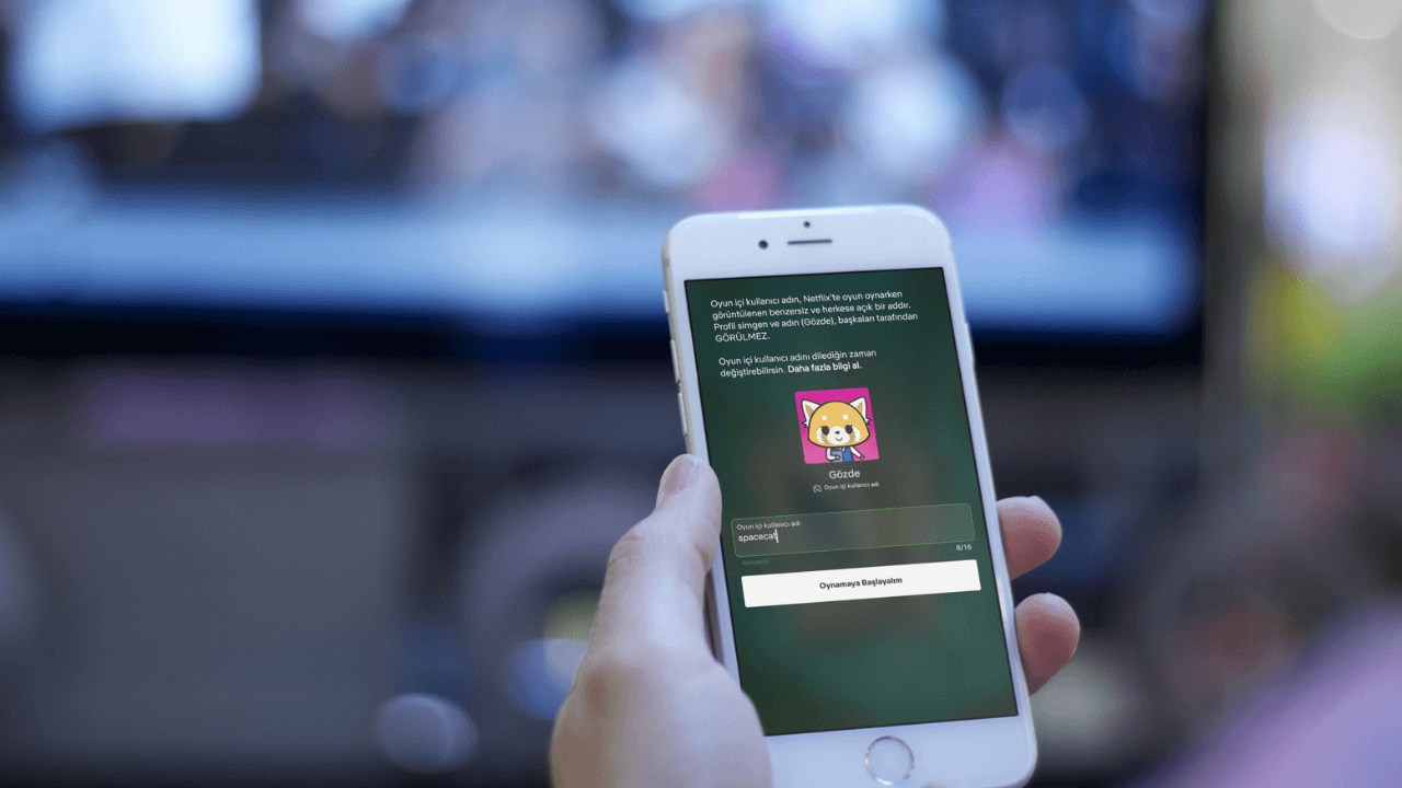 Netflix, mobil oyunlar için