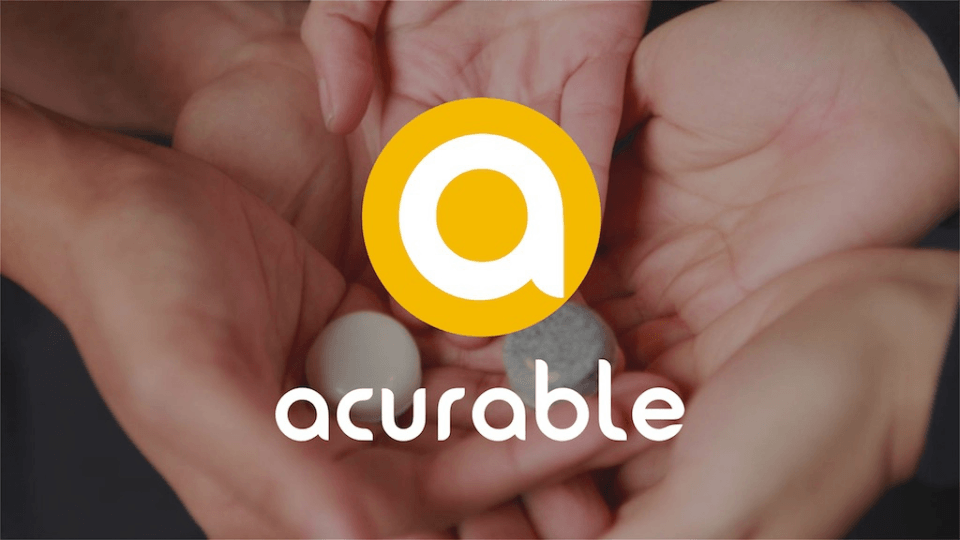 Giyilebilir tıbbi cihaz geliştiren sağlık girişimi Acurable 10,8 milyon dolar yatırım aldı