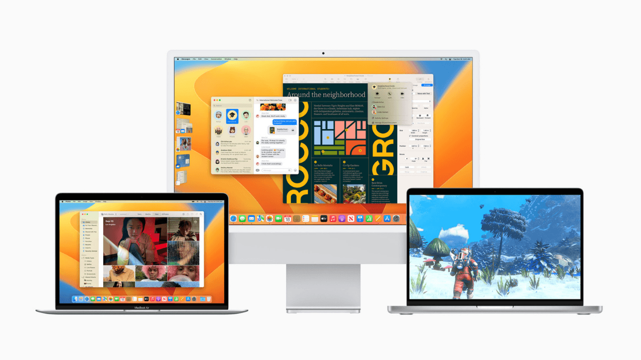 macOS'un yeni sürümü olan macOS Ventura, kullanıma sunuldu