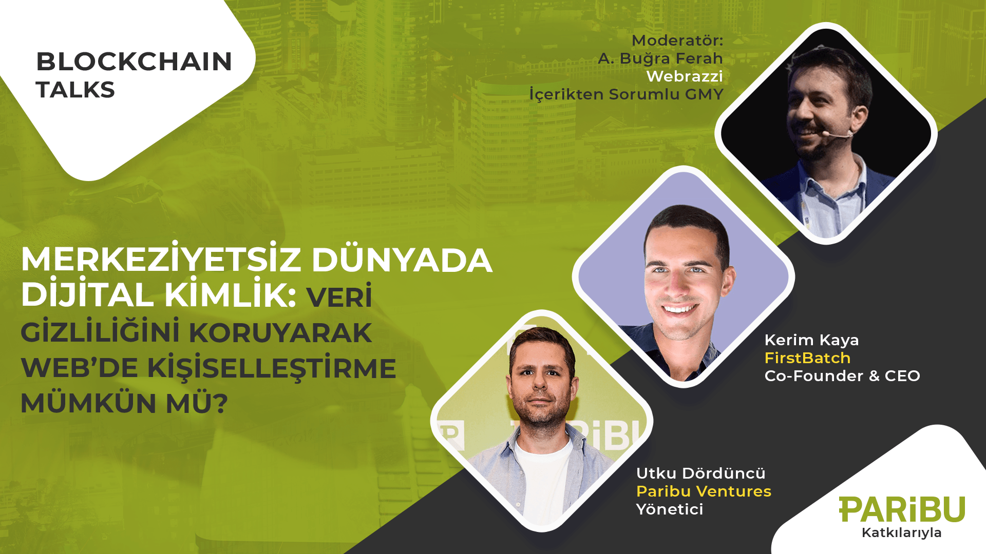 Blockchain Talks: Veri gizliliğini koruyarak Web'de kişiselleştirme mümkün mü?