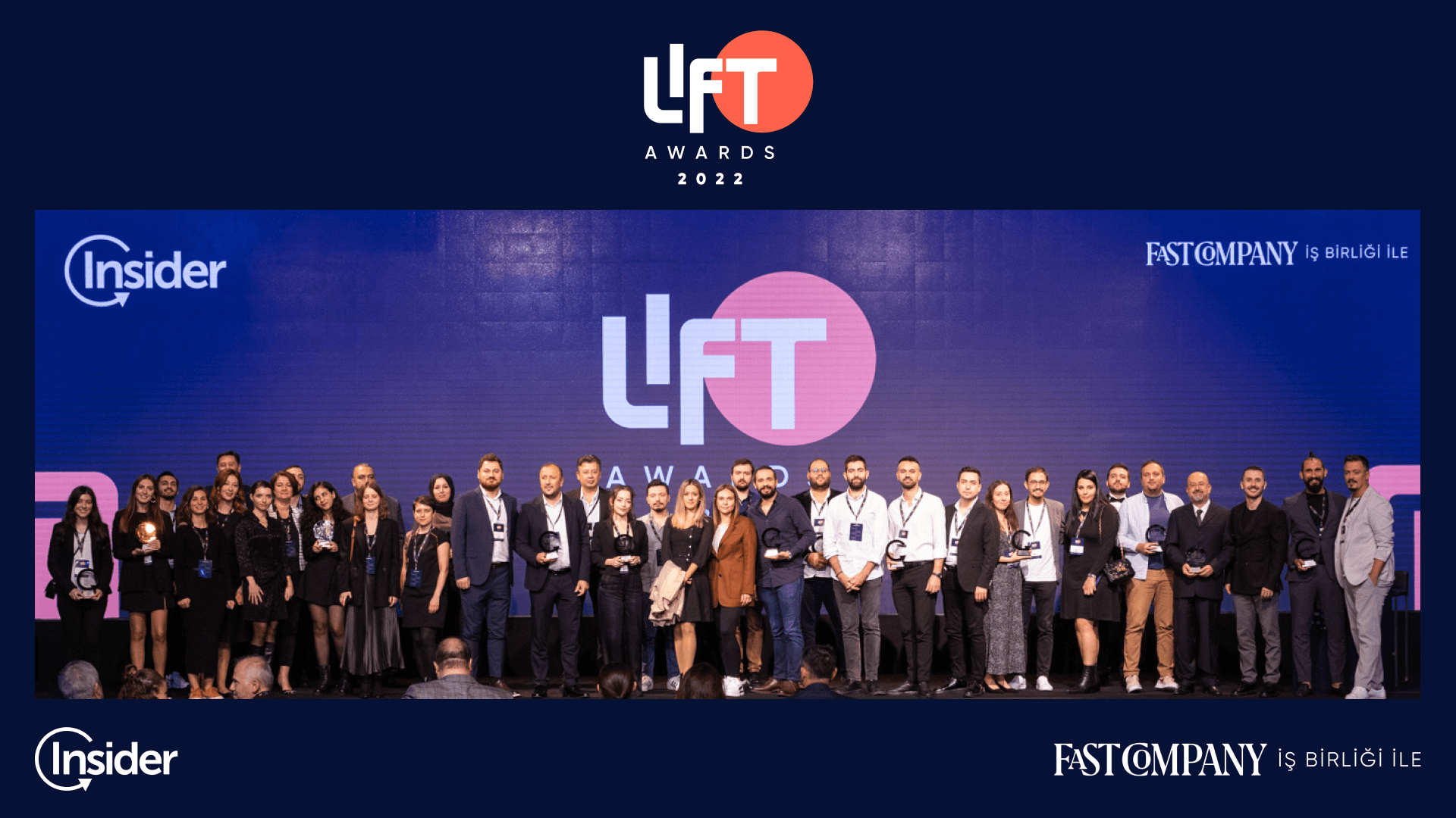 Müşteri Deneyimine Yön Veren Markalar LIFT AWARDS 2022’de 27 Farklı Kategoride Ödül Aldı