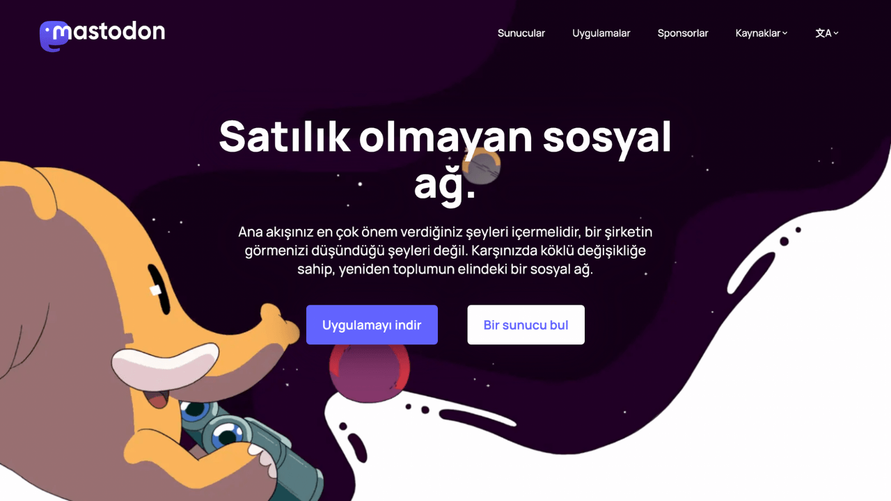 Mastodon'un Twitter alternatifi mikroblog uygulaması, yeni kullanıcı sayısında rekor kırdı