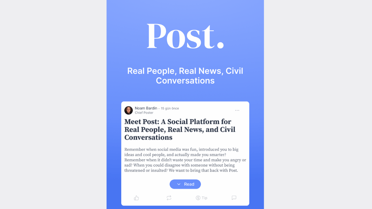 Twitter alternatifi Post News, a16z'den yatırım aldı