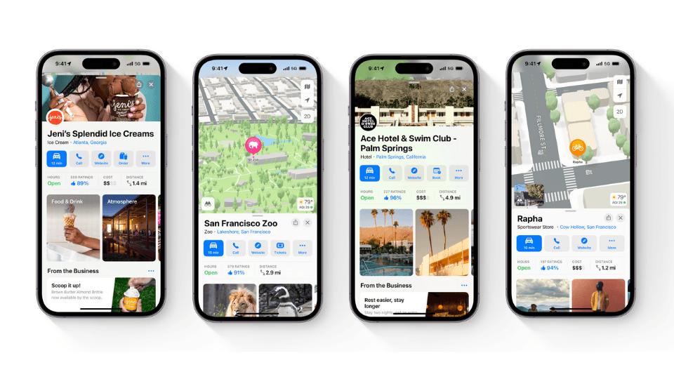 Apple haritalarda işletmenize dair bilgileri düzenlemek artık mümkün