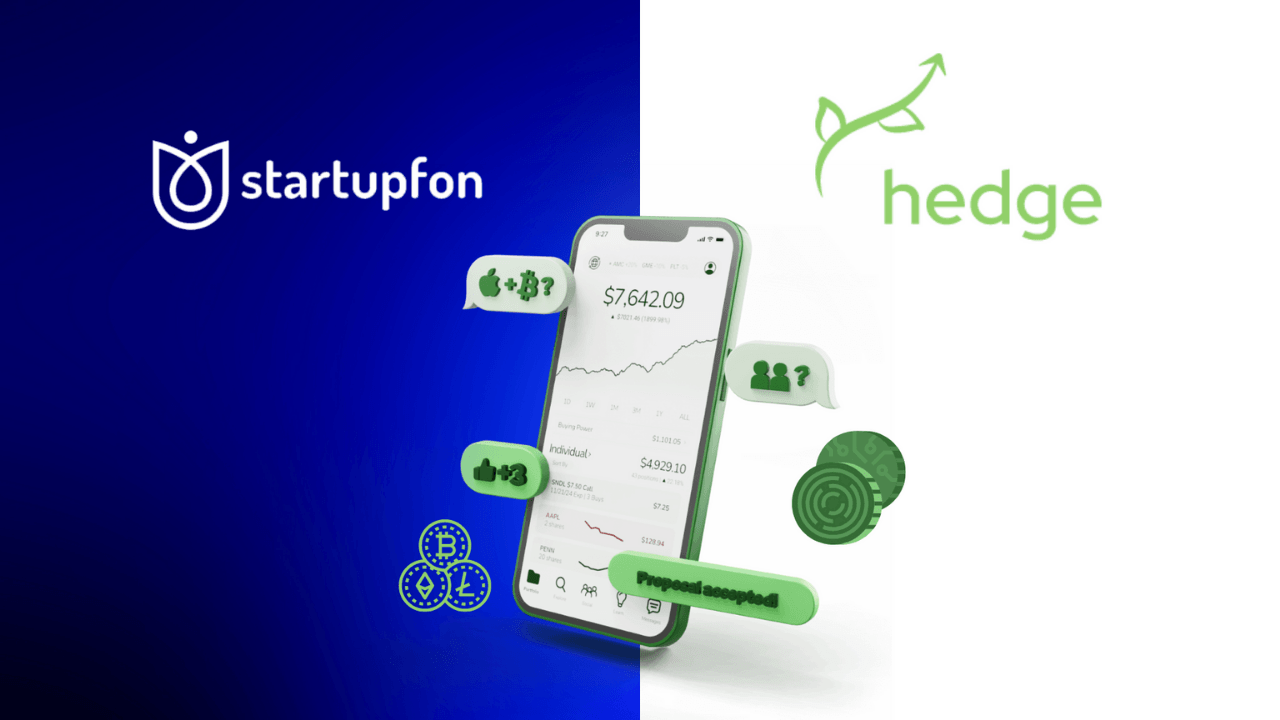 Yeni nesil fintech platformu Hedge, Startupfon'dan yatırım aldı