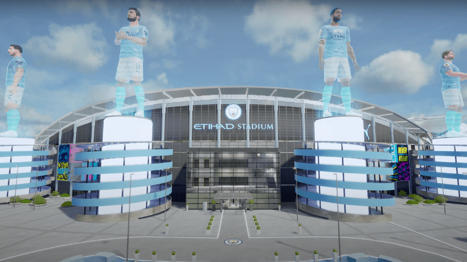 Sony ve Manchester City ortaklığında geliştirilen metaverse deneyiminin öne çıkan detayları