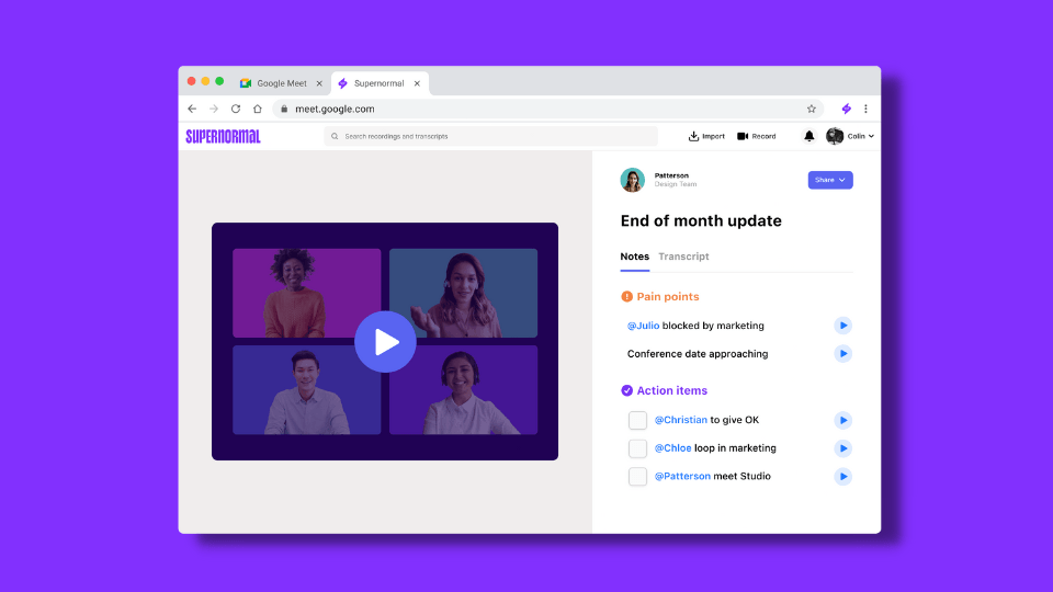 Toplantı notları alan yapay zeka girişimi Supernormal, 10 milyon dolar yatırım aldı
