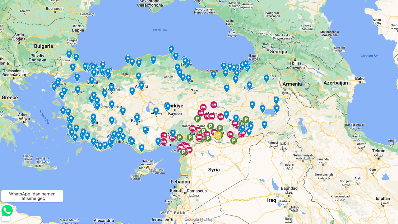 Depremzedeler için toplanma alanları, tesisler, oteller ve gönüllü evleri gibi kalacak yerleri gösteren platform: Kalacakyer.org