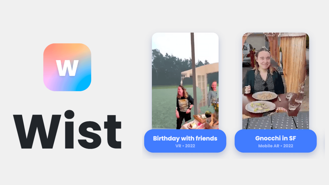 Anıları üç boyutlu olarak yeniden görüntülemeye izin veren mobil uygulama: Wist