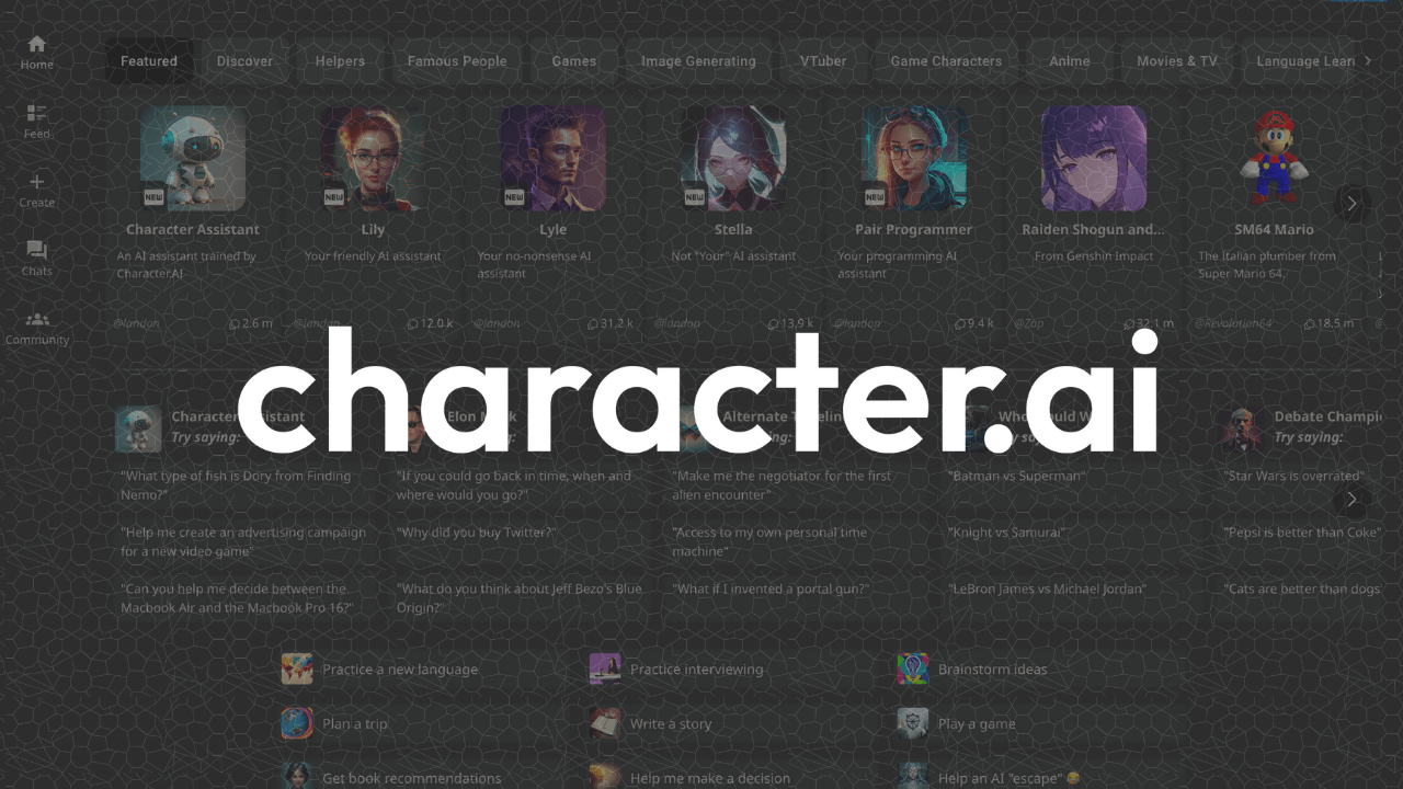 ChatGPT alternatifi Character.AI, Andreessen Horowitz liderliğinde 150 milyon dolar yatırım aldı