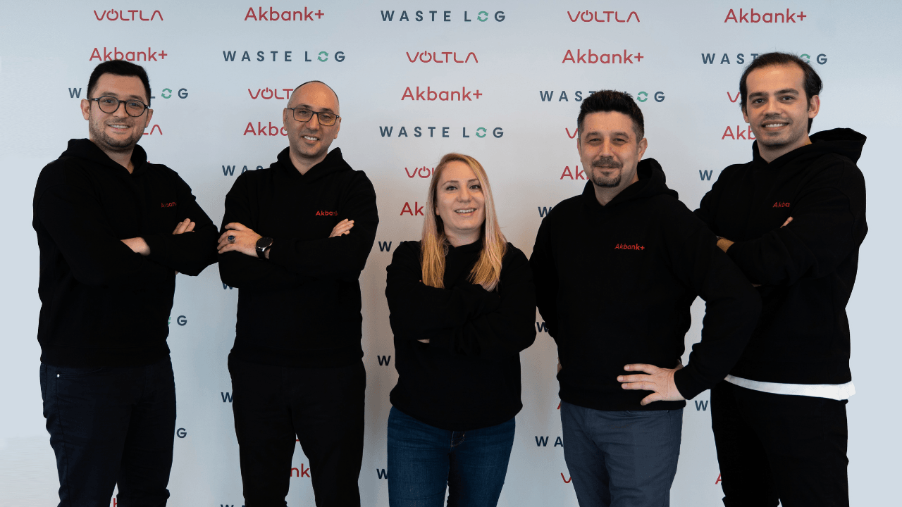 Akbank, Waste Log ve Voltla girişimlerinin her birine 500 bin dolar yatırım yaptı
