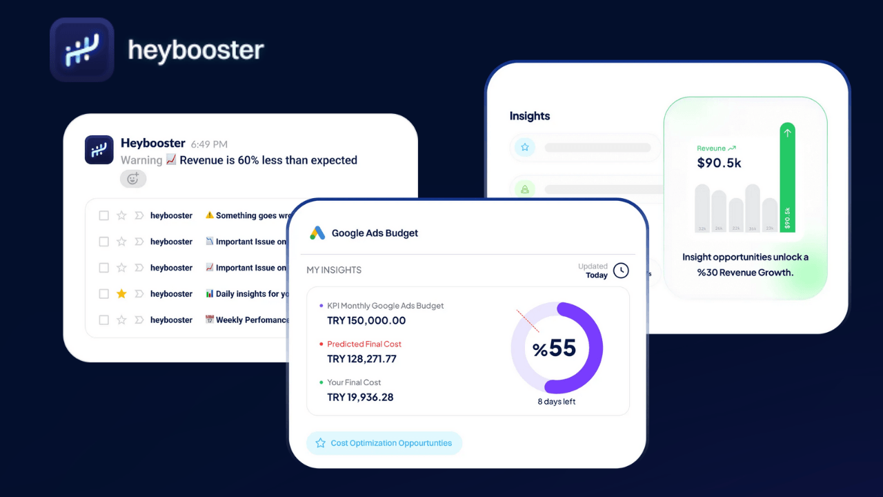 Yapay zeka destekli e-ticaret analiz platformu: heybooster