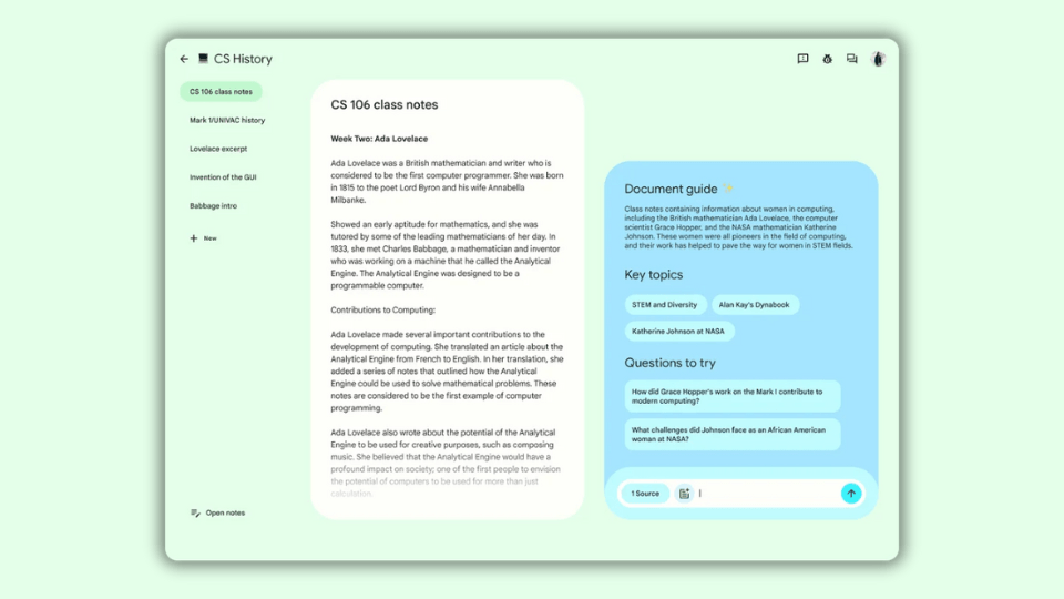 Google'dan yapay zeka destekli not tutma aracı: NotebookLM