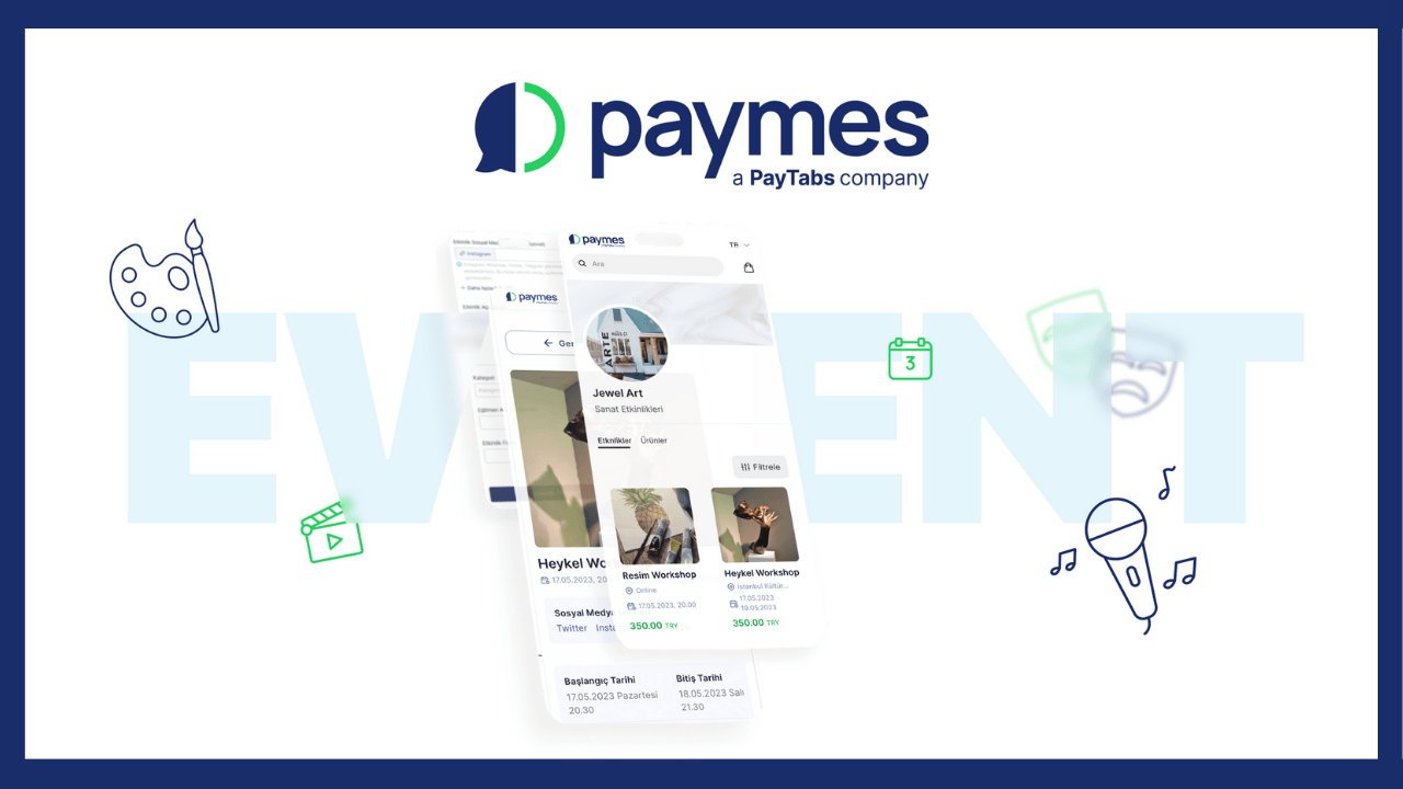Paymes'ten etkinlikler için yeni özellik: Paymes Event