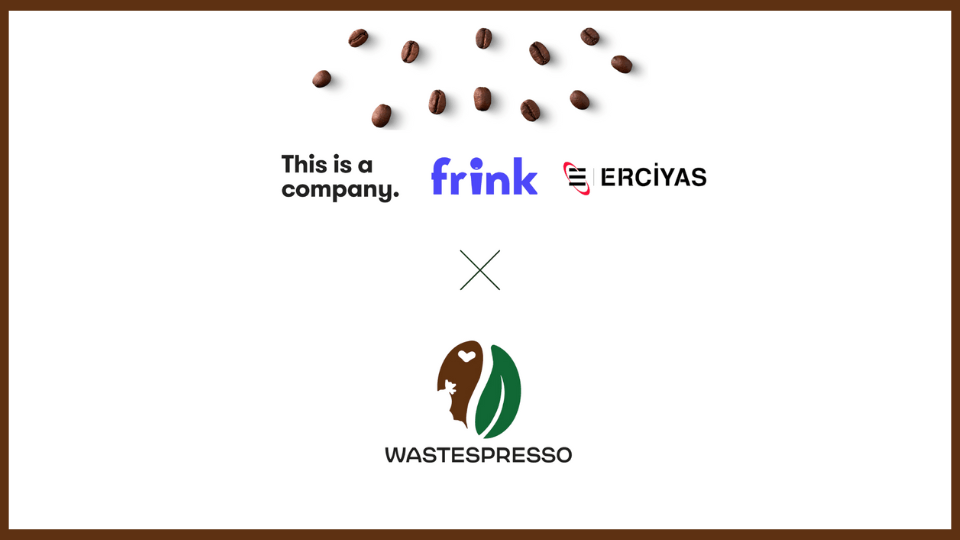 Kahve atıklarından biyoplastik üreten Wastespresso, FRINK'in sahibi This Is a Company'den yatırım aldı