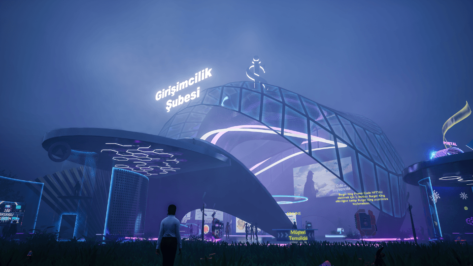 İş Bankası'ndan GoArt Metaverse Platformu’nda Girişimcilik Şubesi ve Nays Alanı
