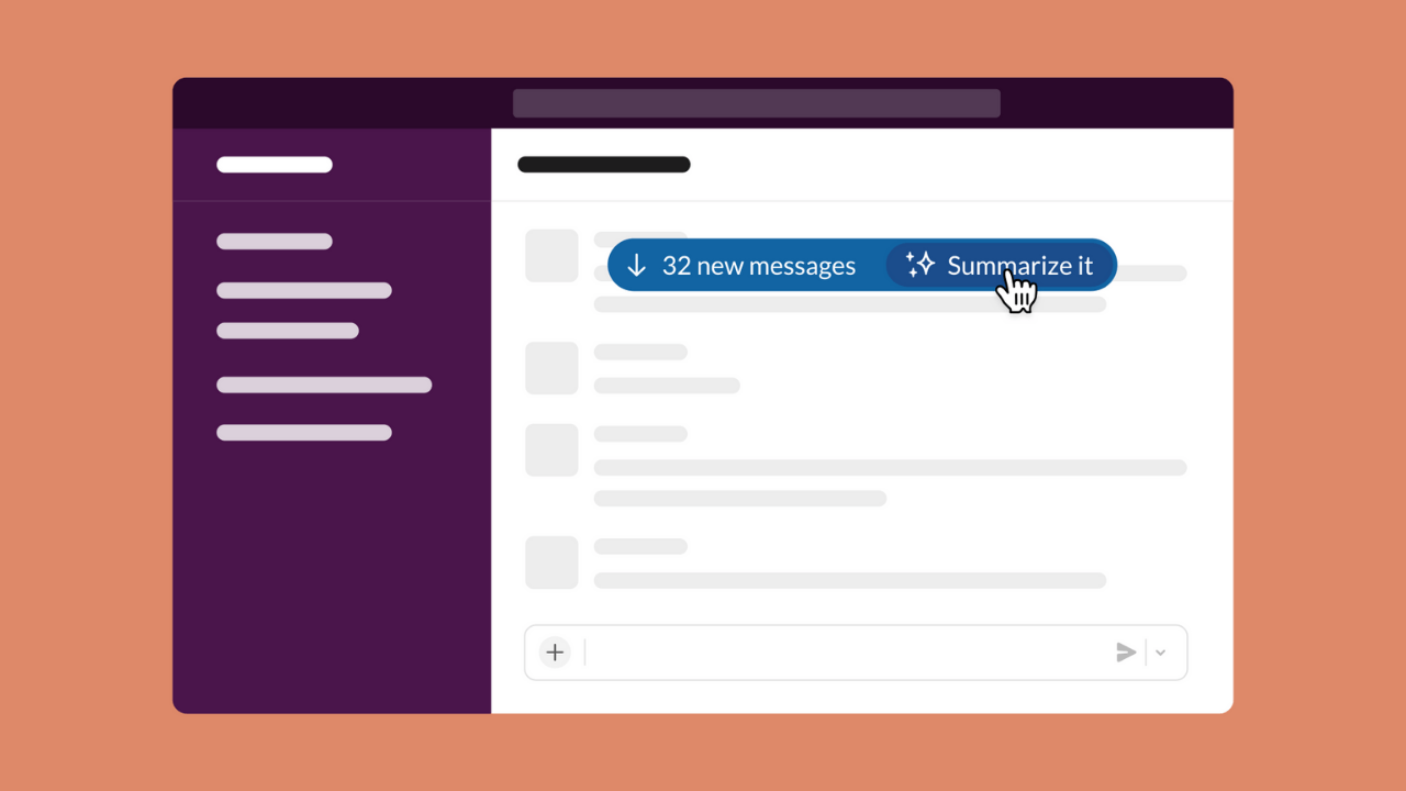Slack, yapay zeka ile sohbet kanallarındaki mesajları özetleyecek