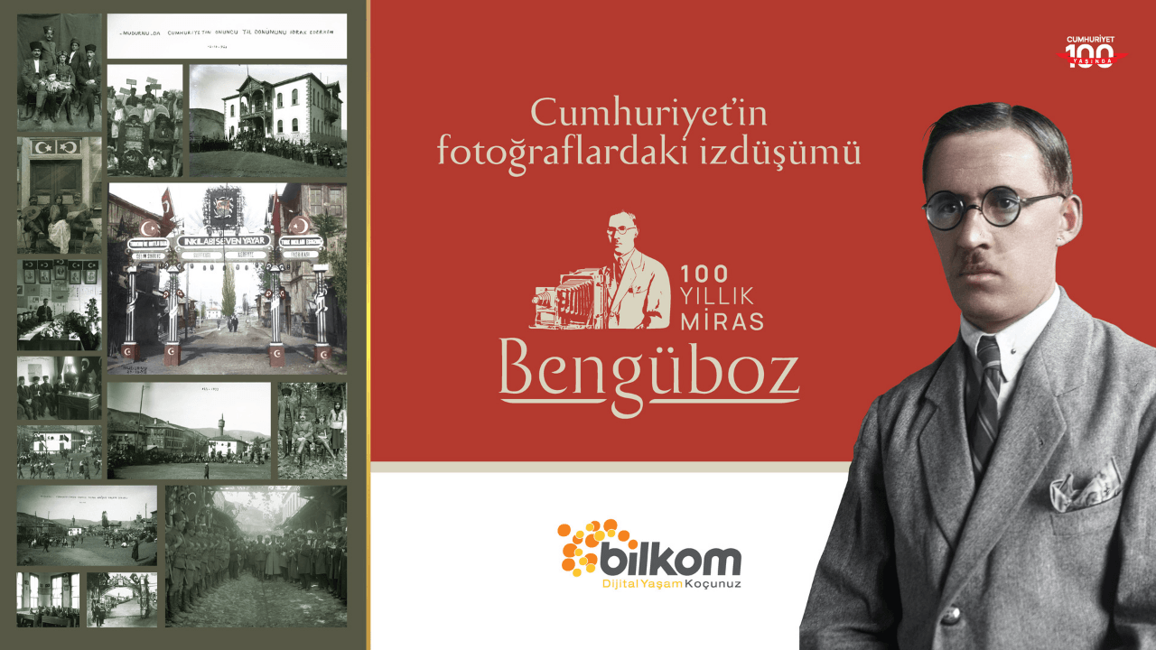 Bilkom’dan Cumhuriyet’in ilk yıllarındaki coşkuyu 100. yıla taşıyan proje