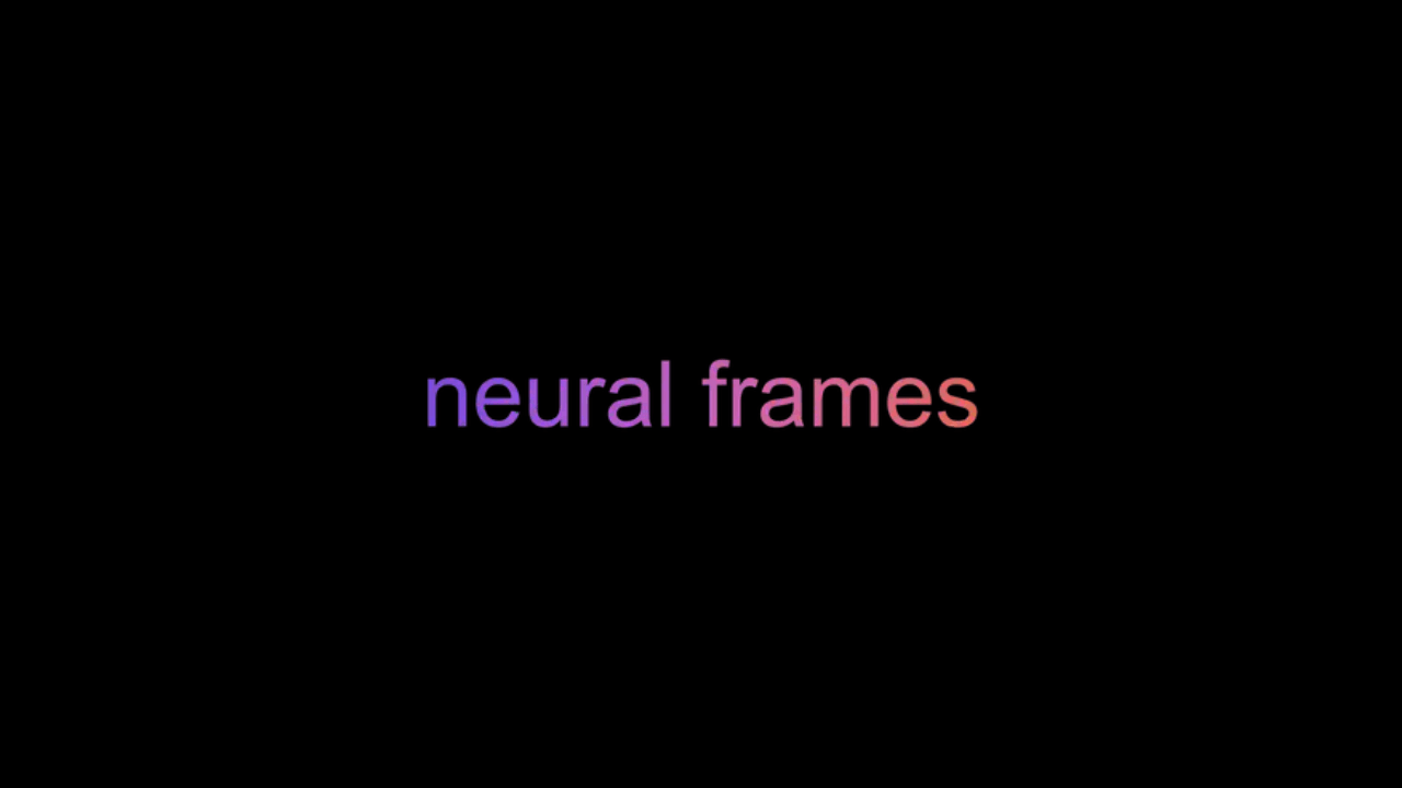Metinsel komutları müzik videolarına dönüştüren yapay zeka aracı: Neural Frames