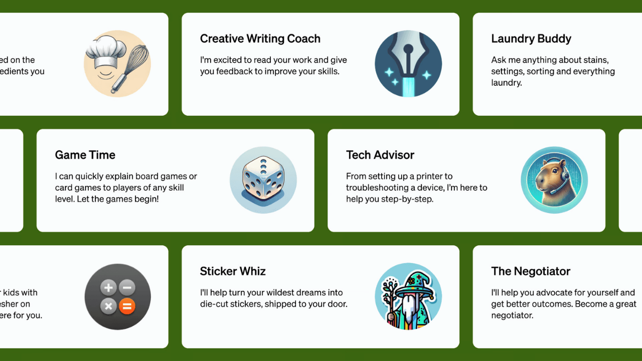 OpenAI, kişilerin kendi özel ChatGPT sürümlerini oluşturmasını sağlıyor