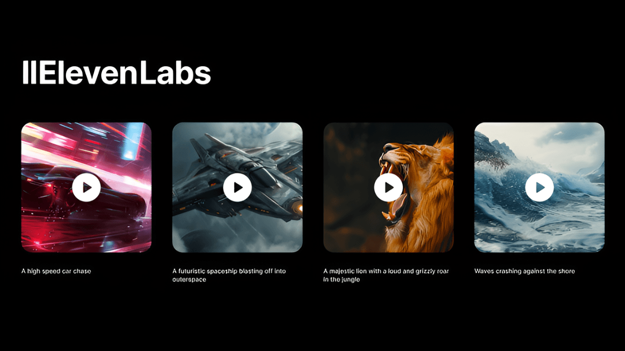ElevenLabs, yeni yapay zeka ses efektlerini tanıttı