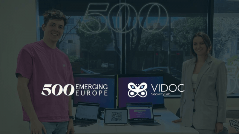 Vidoc Security Lab, 500 Emerging Europe'dan yatırım aldı - Webrazzi