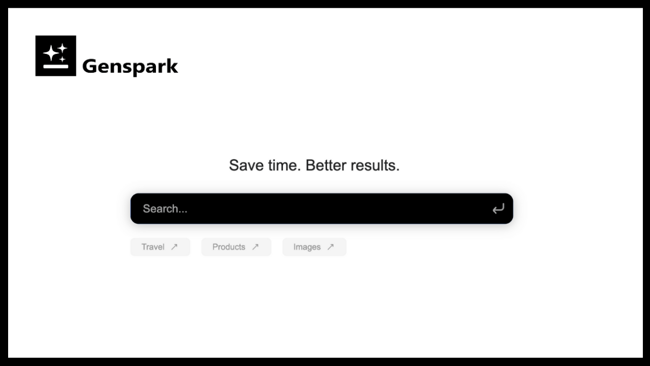 Yapay zeka destekli arama motoru: Genspark