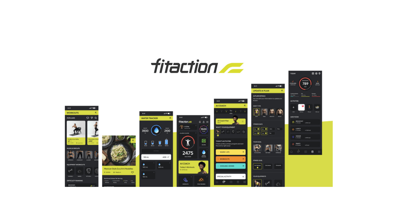 Yerli fitness ve sağlıklı yaşam uygulaması: FitAction