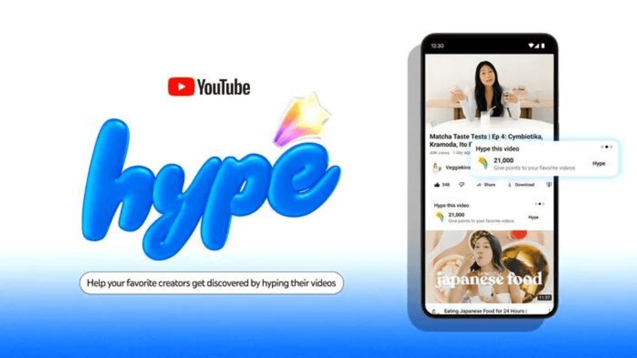 YouTube'dan Türkiye'deki az takipçili kanalların büyümesine destek olan özellik: Hype