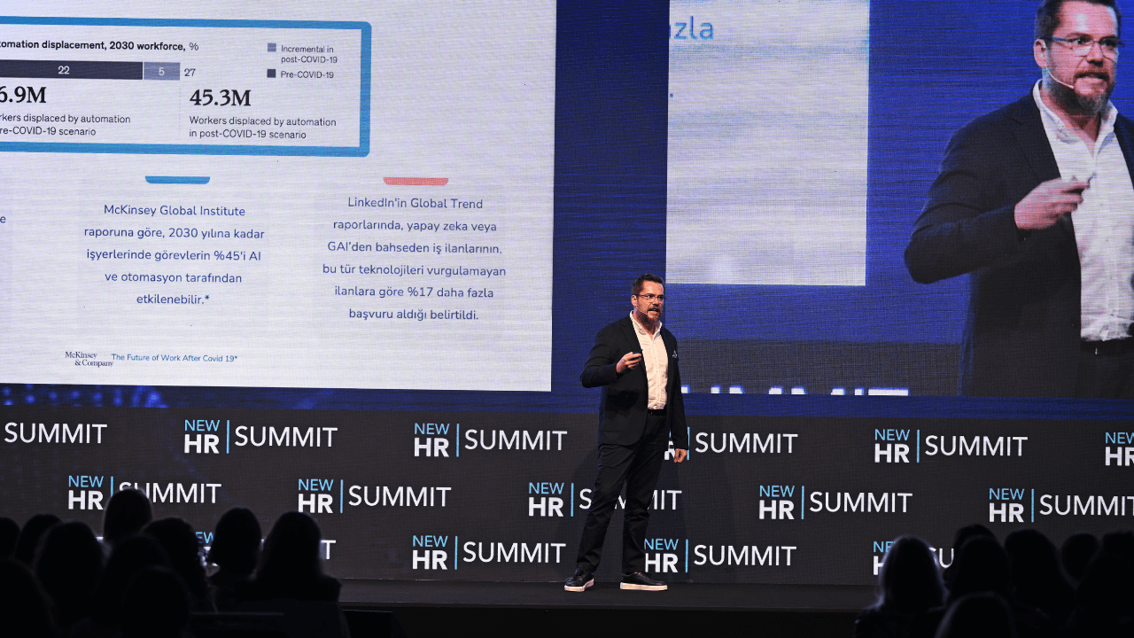 New HR Summit 2024'te teknoloji ile insan odaklı dönüşümü konuştuk