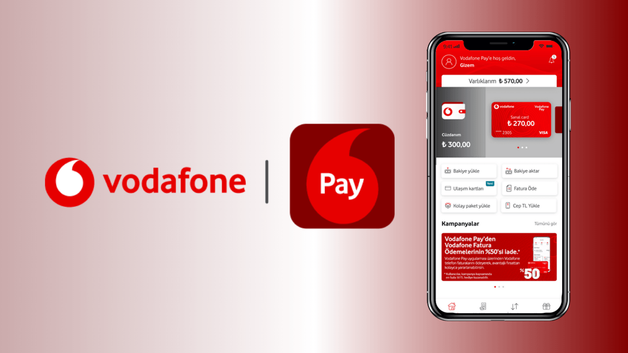 Vodafone Pay'in son 4 yılda öne çıkan rakamları