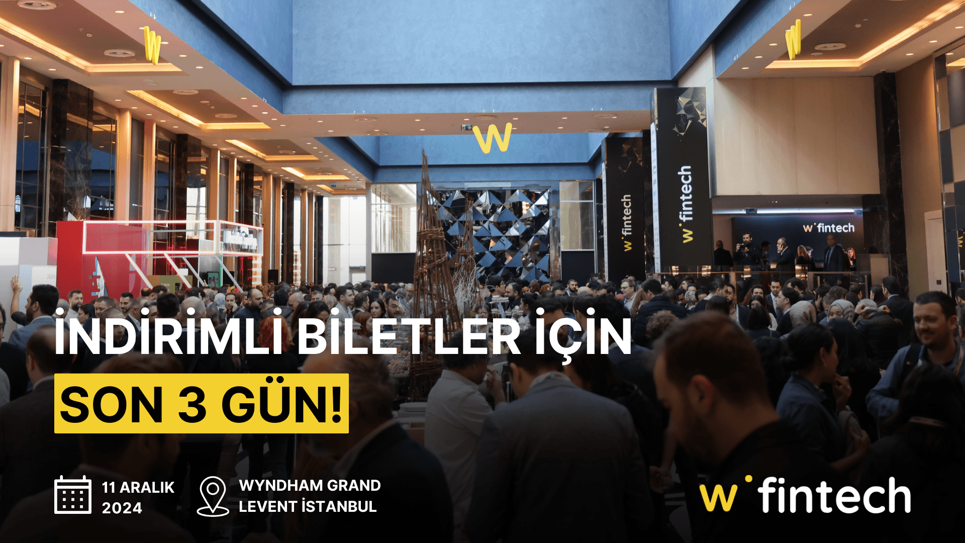 Webrazzi Fintech 2024'ün indirimli biletleri için son gün 1 Aralık!