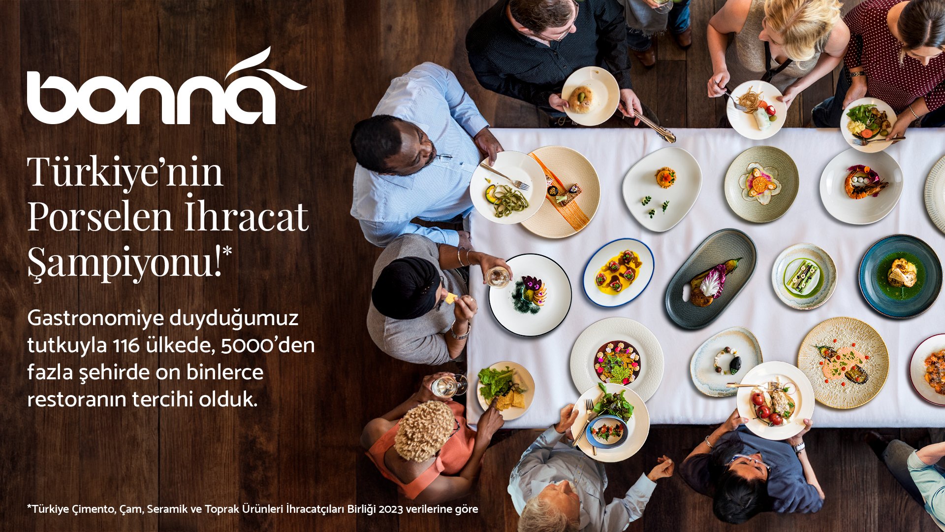 Bonna, Porselen Sektöründe İhracat Şampiyonu