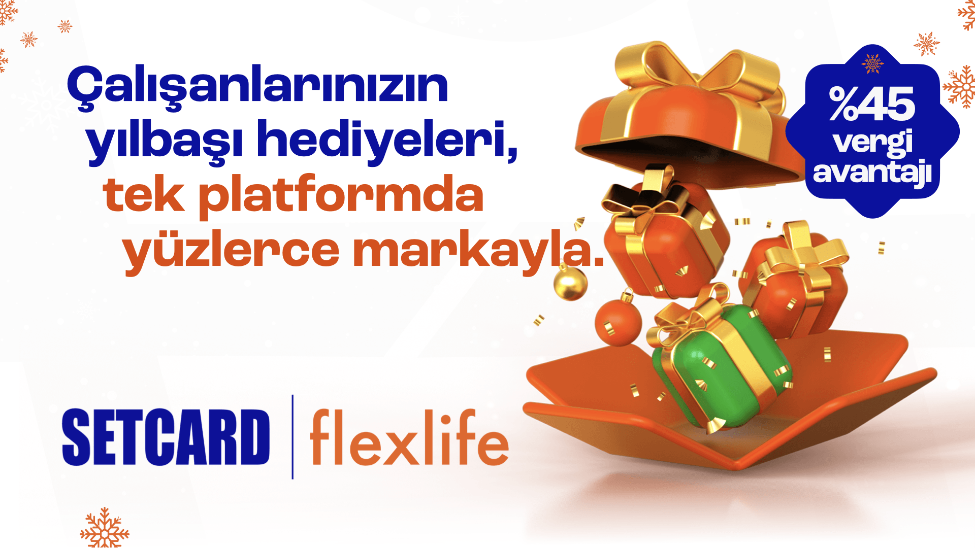 Yılbaşı ve Bayram Hediyelerinde Esnek ve Yenilikçi Çözüm: Setcard Flexlife