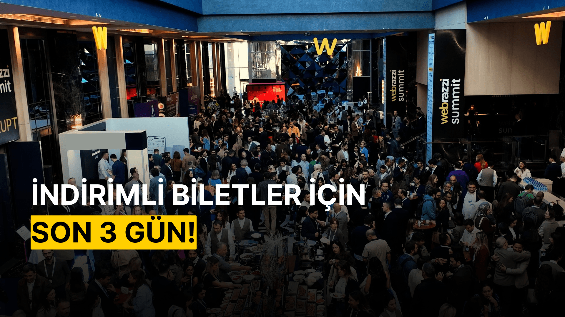 Webrazzi'nin 2025 konferanslarının süper erken kayıt indirimli biletleri için son 3 gün!