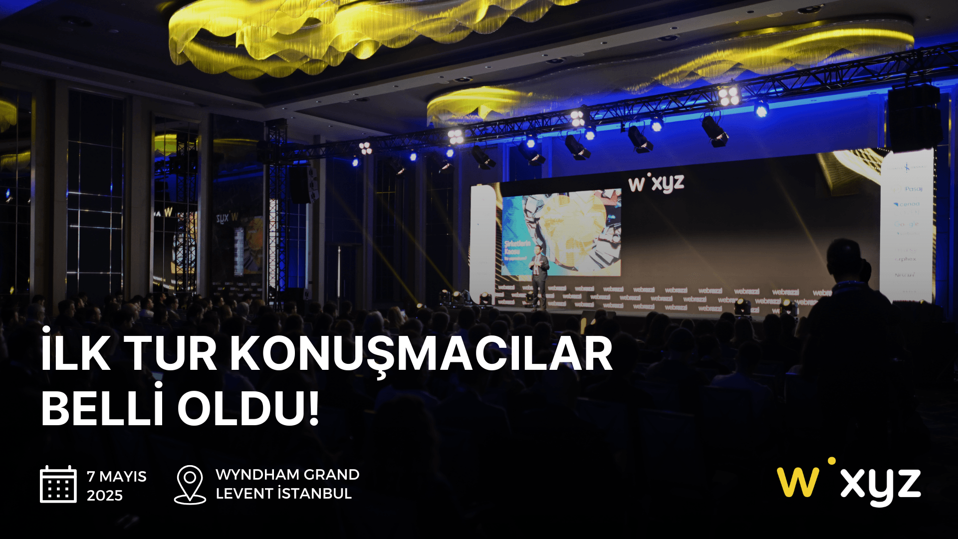 Webrazzi XYZ 2025'in ilk tur konuşmacıları belli oldu!