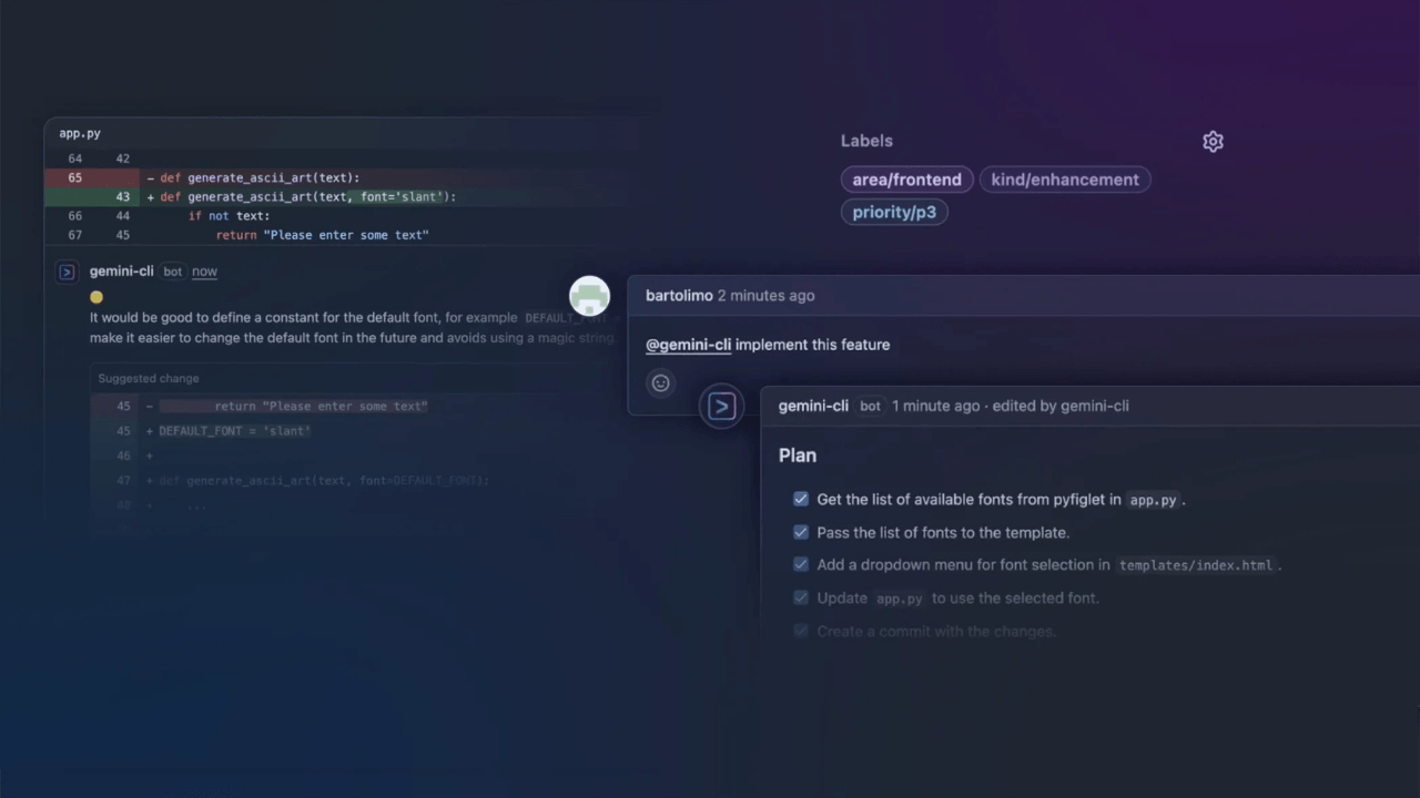 Google'dan yazılımcılar için yeni yapay zeka aracı: Gemini CLI GitHub Actions
