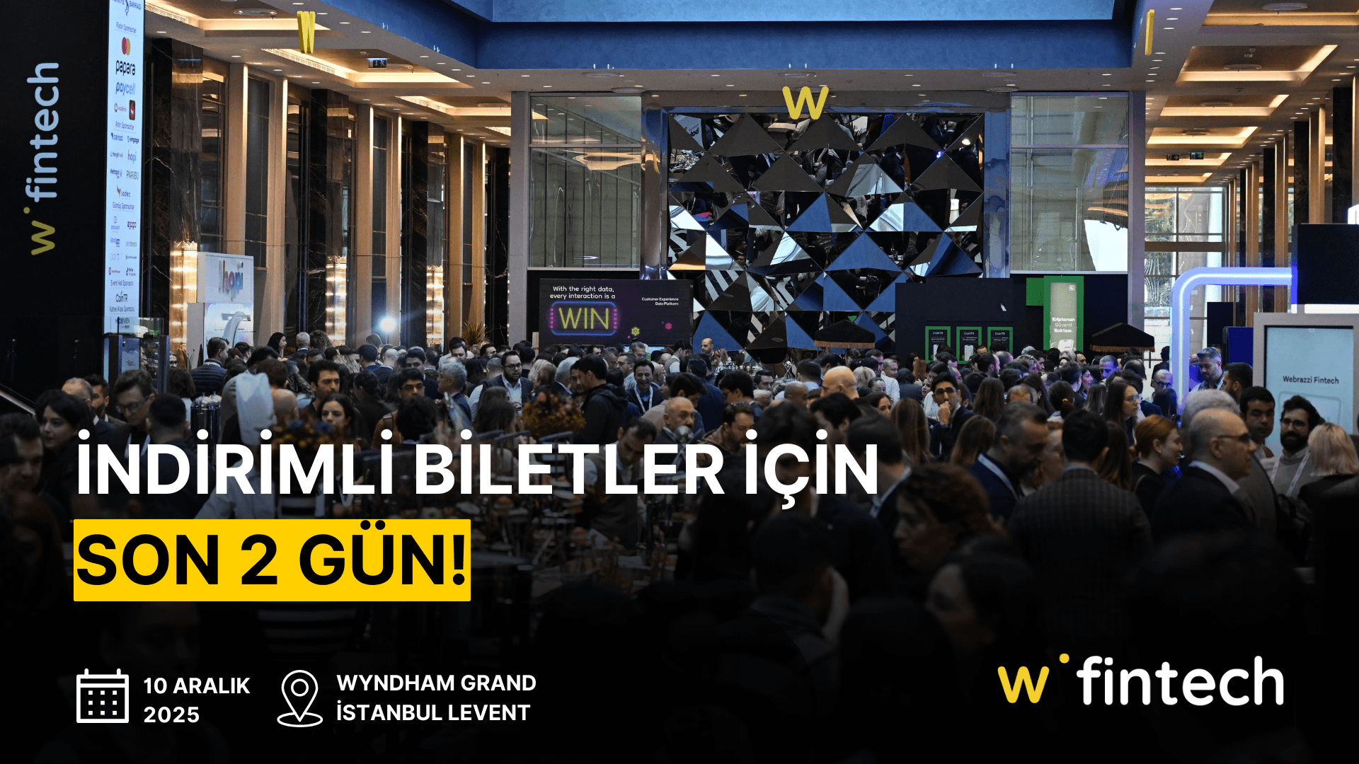 Webrazzi Fintech 2025'in avantajlı biletleri için son 2 gün!