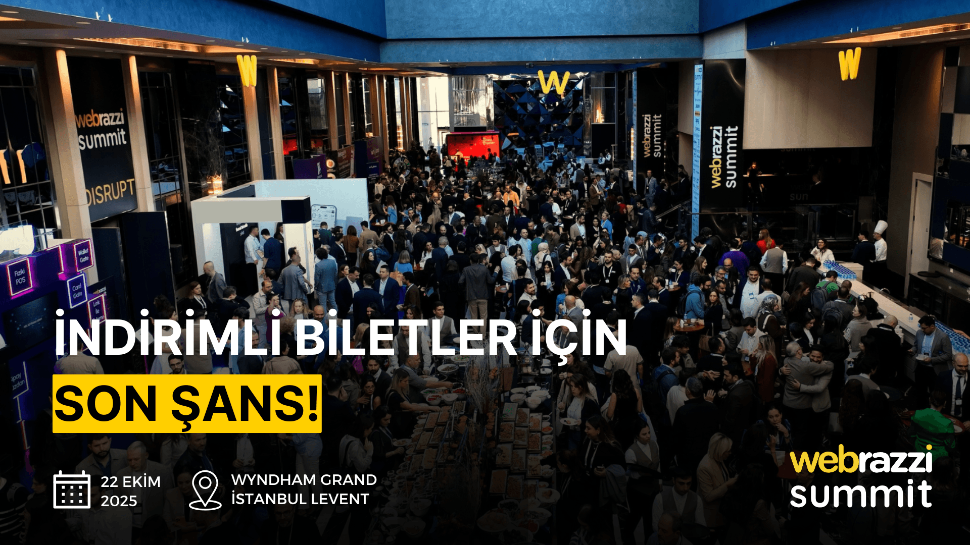 Webrazzi Summit 2025'e indirimlerden yararlanarak katılmak için son şans!