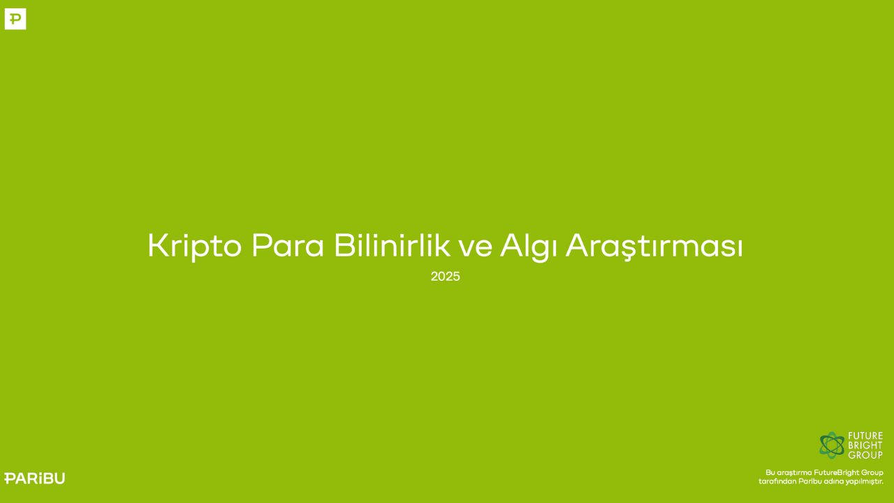 Paribu Kripto Para Bilinirlik ve Algı Araştırması'ndan öne çıkanlar