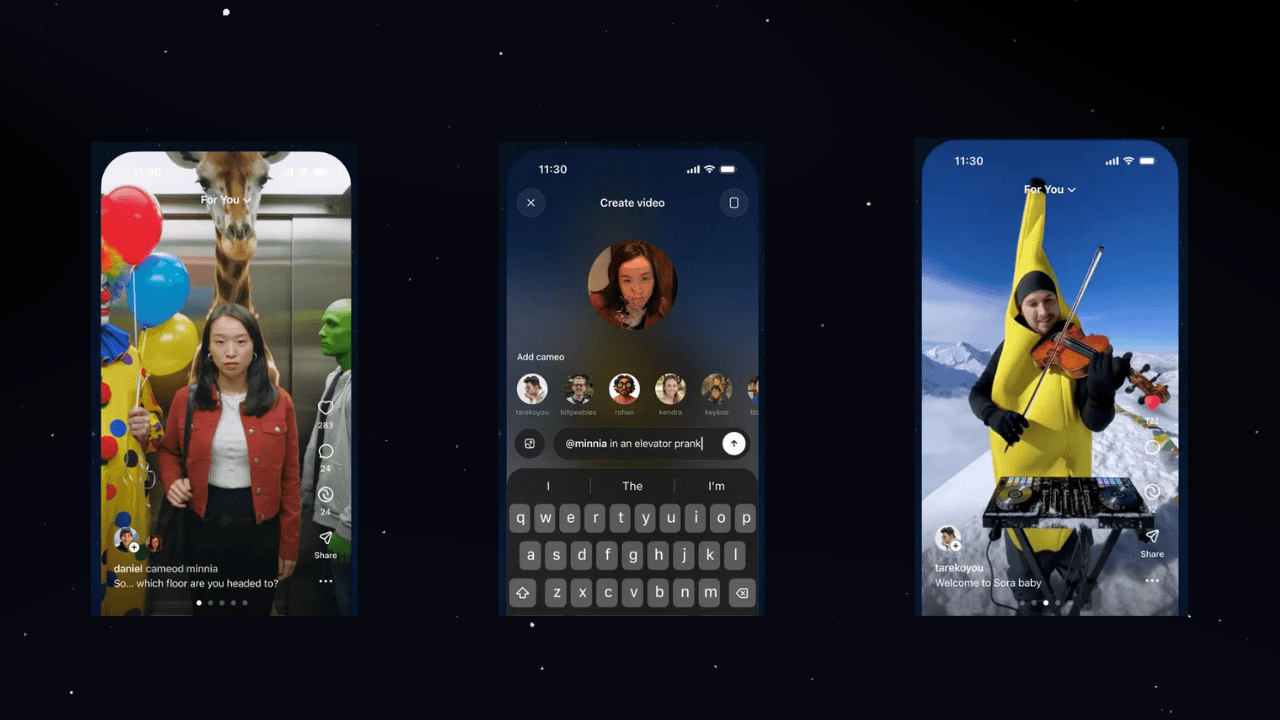 Yapay zekanın şekillendirdiği sosyal medya: Vibes, Sora, Pika ve daha fazlası