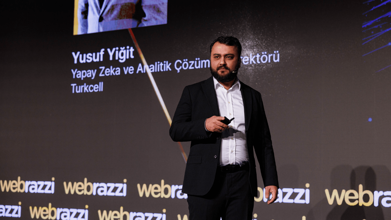 Yusuf Yiğit, yapay zekada değer üretmenin formülünü Webrazzi Summit 2025'te anlattı