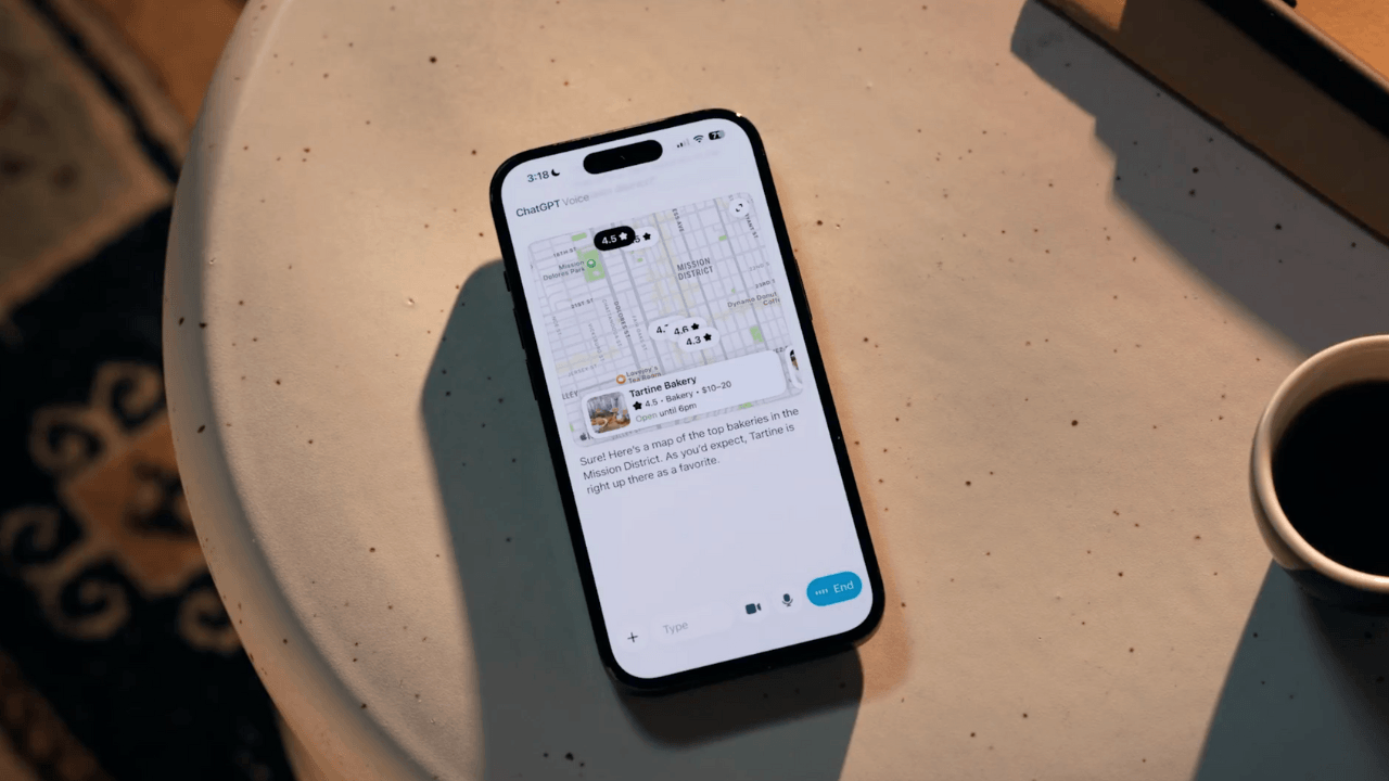 ChatGPT'nin ses modu, doğrudan sohbet içinde kullanılabilecek