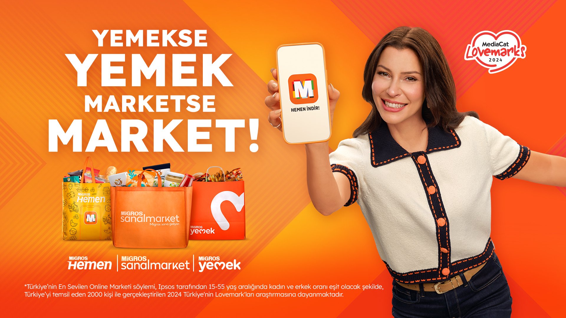Migros One’dan Yeni Kampanya: Yemekse Yemek, Marketse Market 