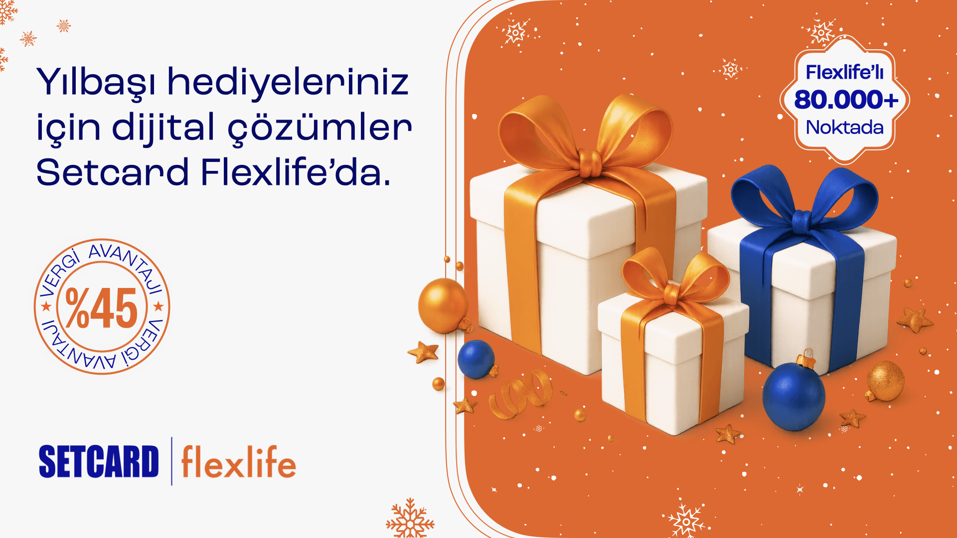 Setcard Flexlife, yılbaşı döneminde şirketlere dijital hediye çözümleri sunuyor