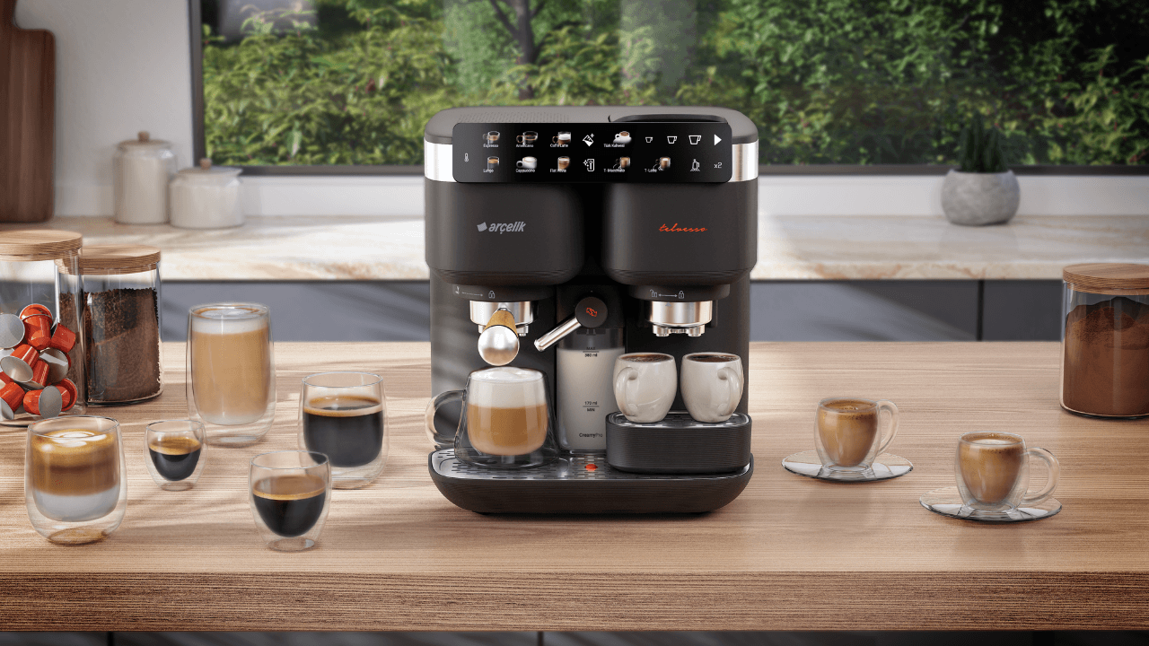 Türk Kahvesi Makinesinin Mucidi Arçelik’ten Bir İlk Daha: Türk Kahvesi ve Espresso Artık Tek Makinede